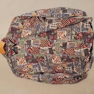 Capacity Floral Button Down Shirt